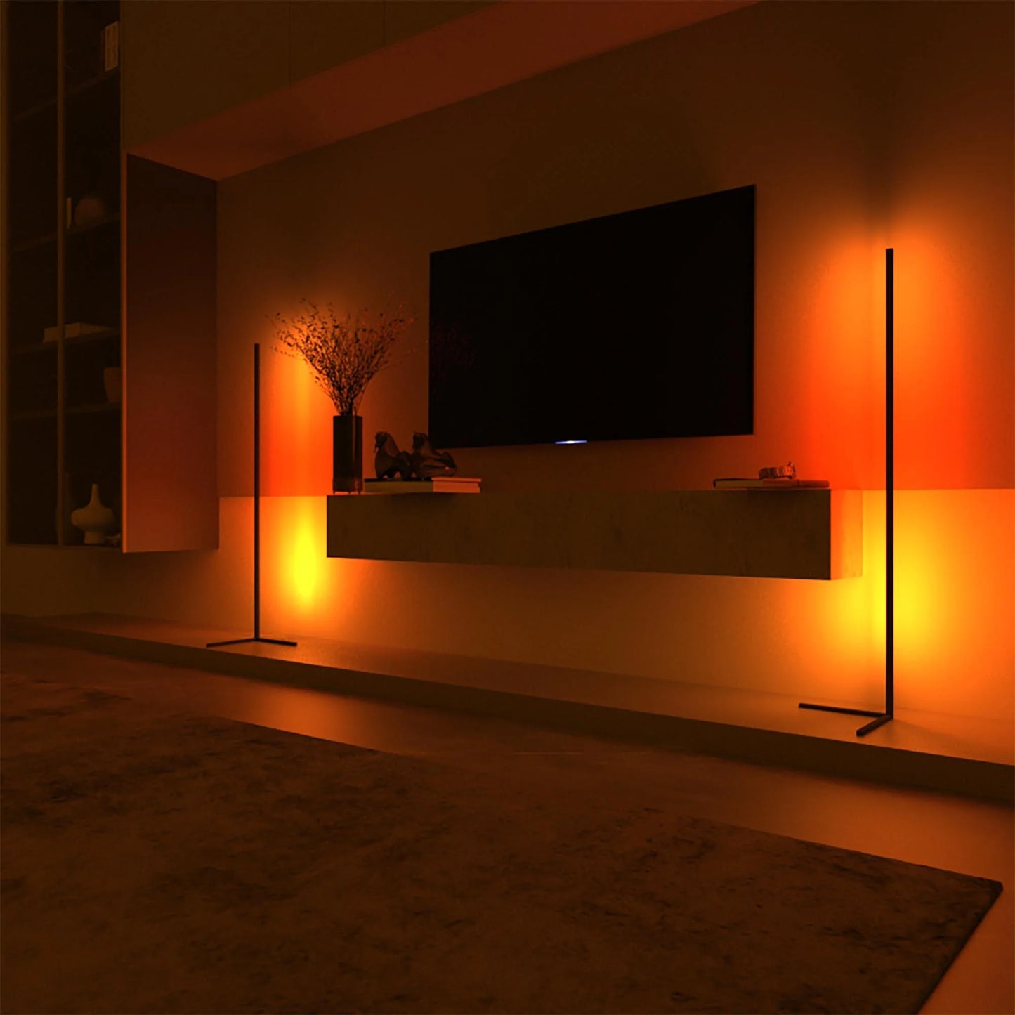 Corner Floor Lamp